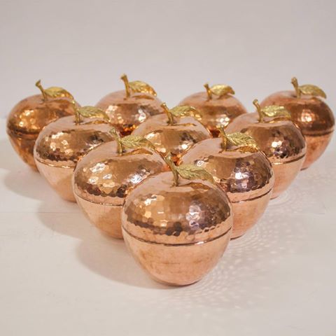 ظروف مسی تزئینی