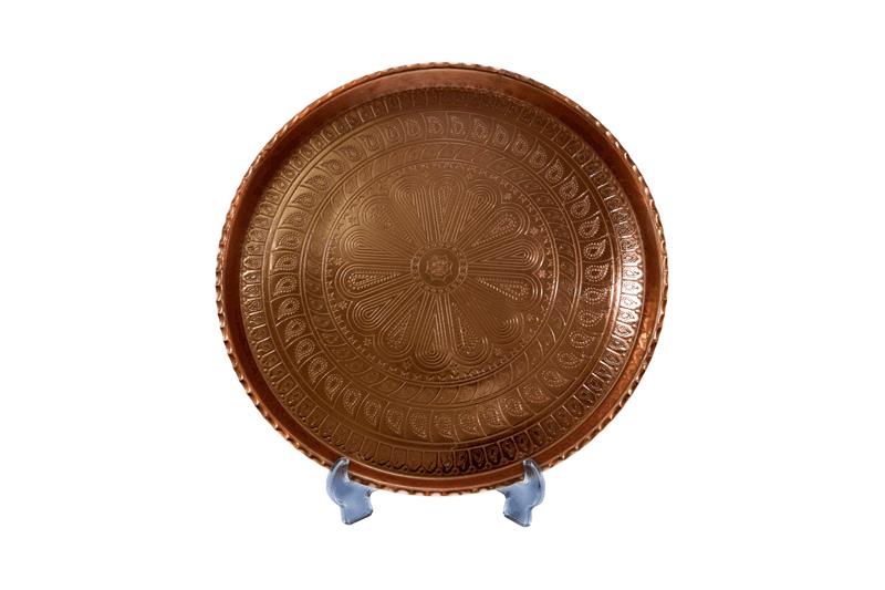 بشقاب مسی تزئینی