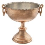 کاسه مسی پایه دار