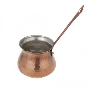 قهوه جوش مسی دسته مسی